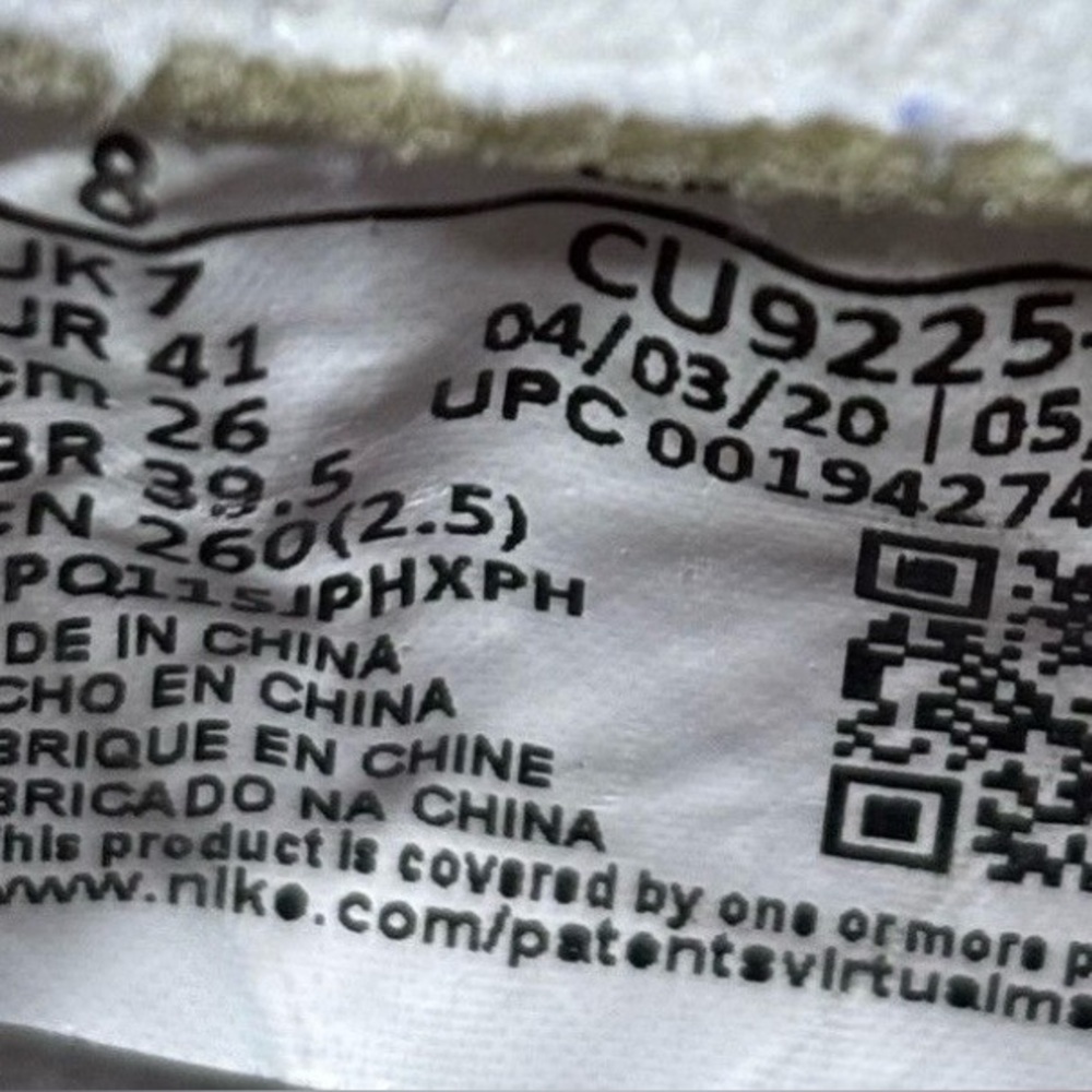 Supreme x Air Force 1 Low Box Logo White 2020 Size 8 - Picture 6 of 6